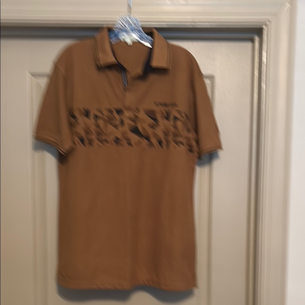 Brown Polo Shirt with Earthy Tone and Classic Design